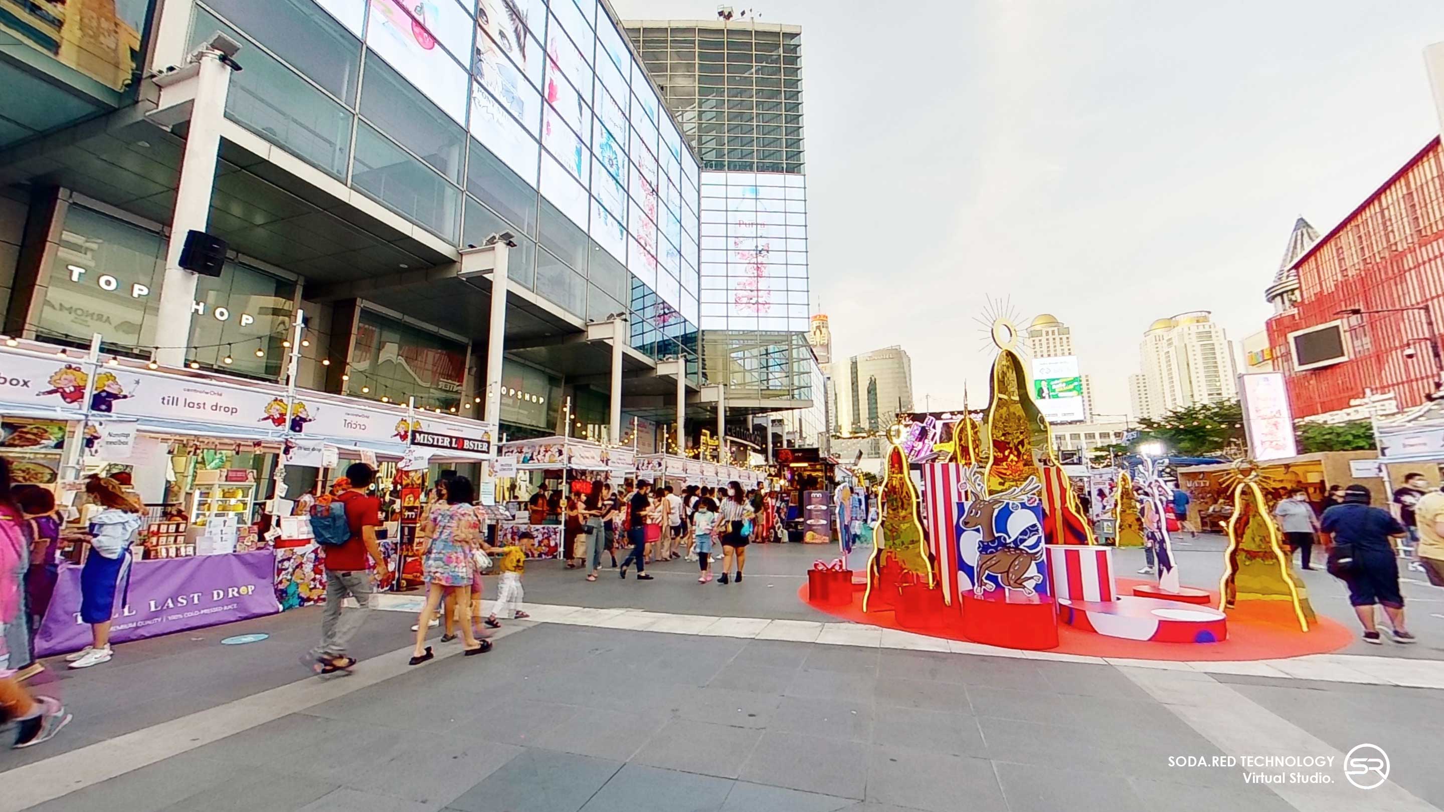 Christmas at Central World Bangkok Thailand