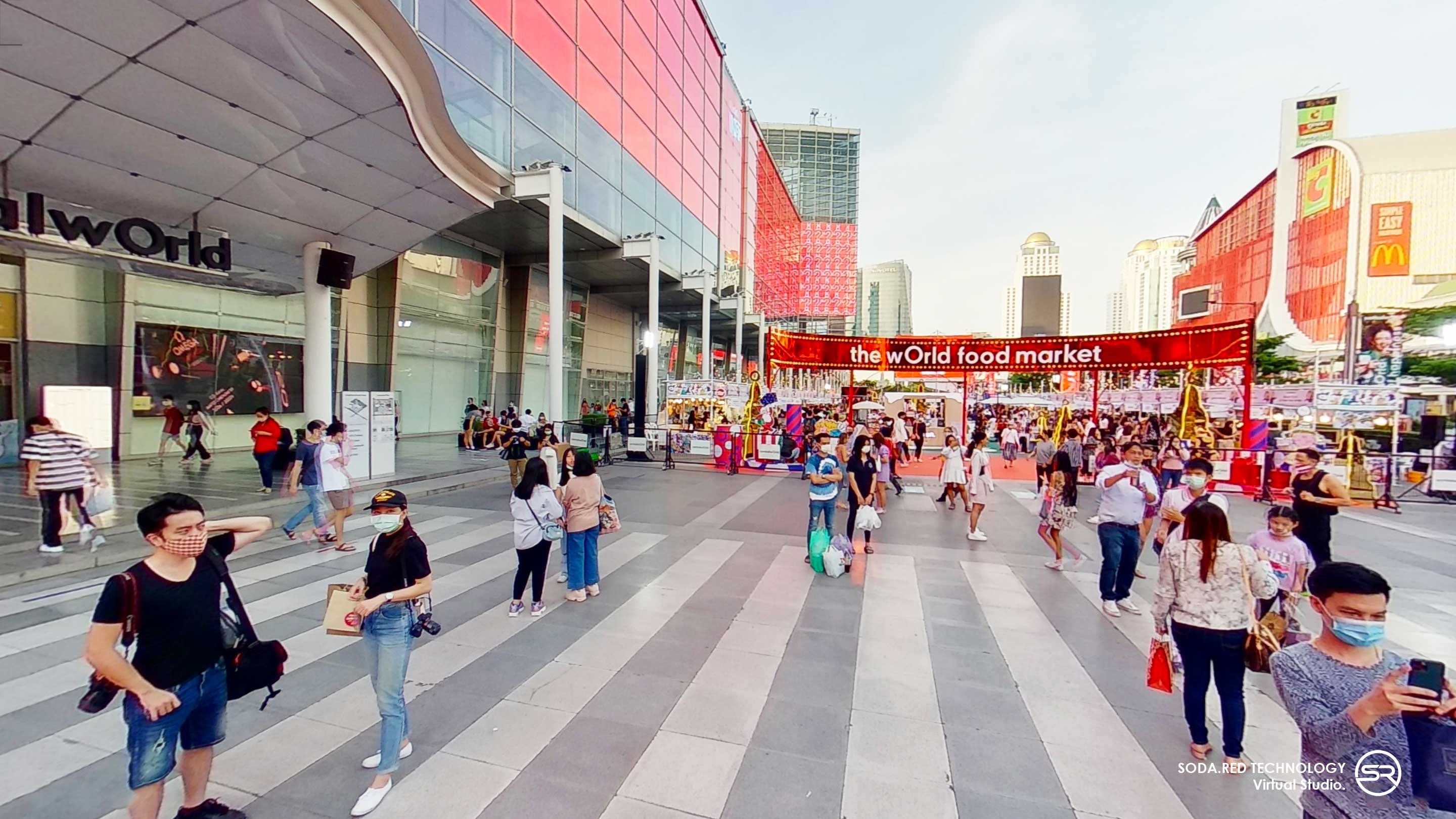Christmas at Central World Bangkok Thailand