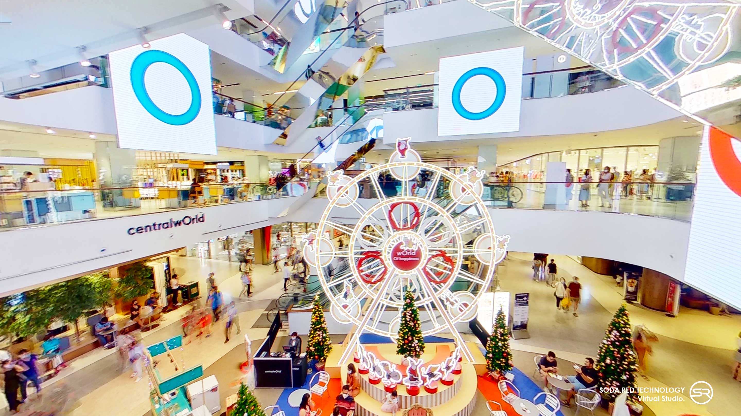 Christmas at Central World Bangkok Thailand